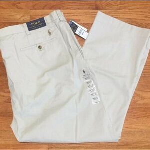 Polo Ralph Lauren Stretch classic Fit Men’s Pants Khaki NEW 36T X 36